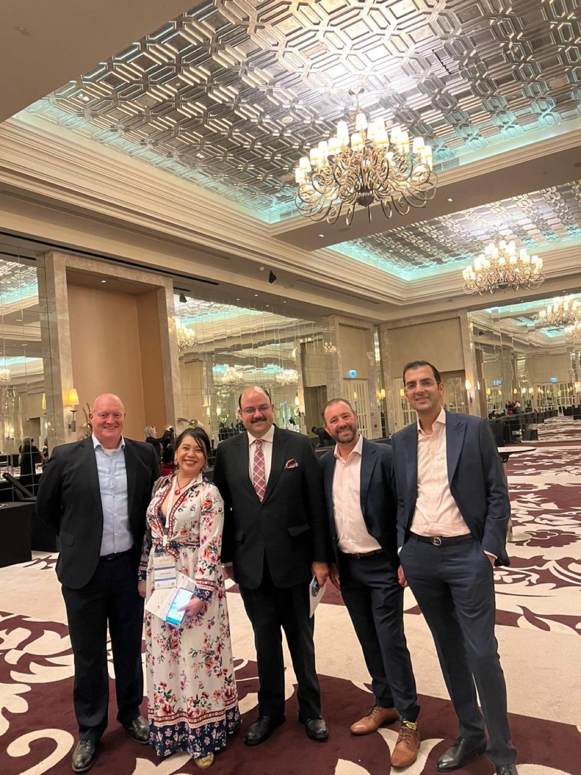 Networking at the Australian Business Council Dubai – Back to Business Event